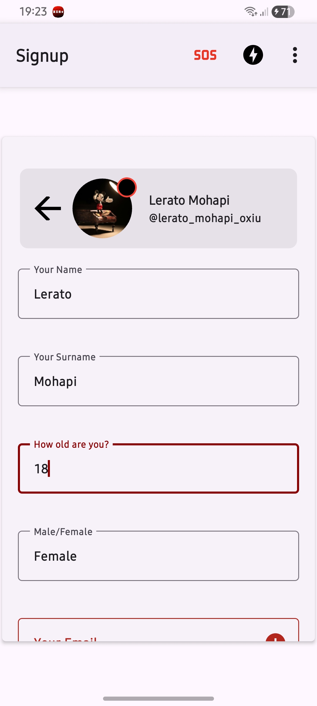 ZER0 App Image Screenshot 2