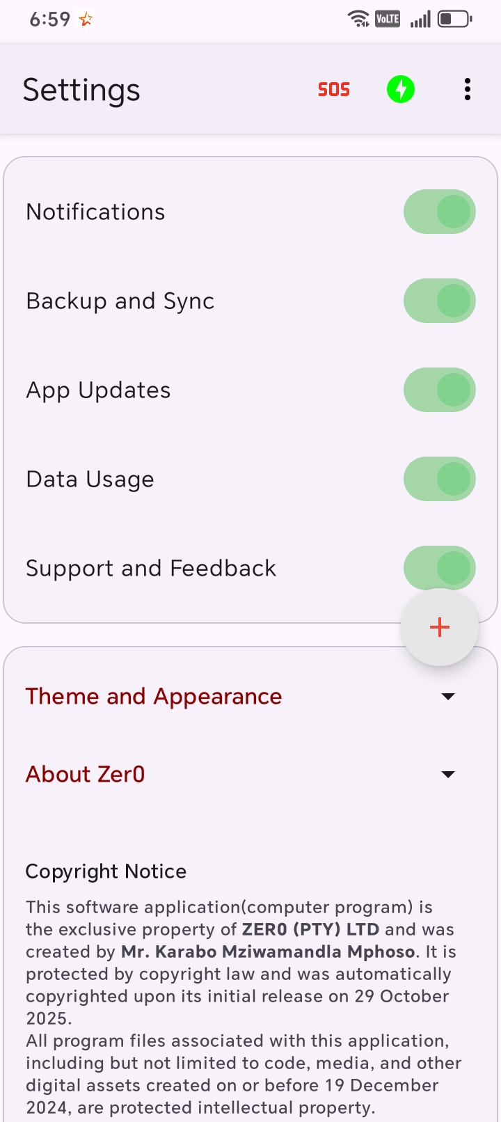 ZER0 App Image Screenshot 8